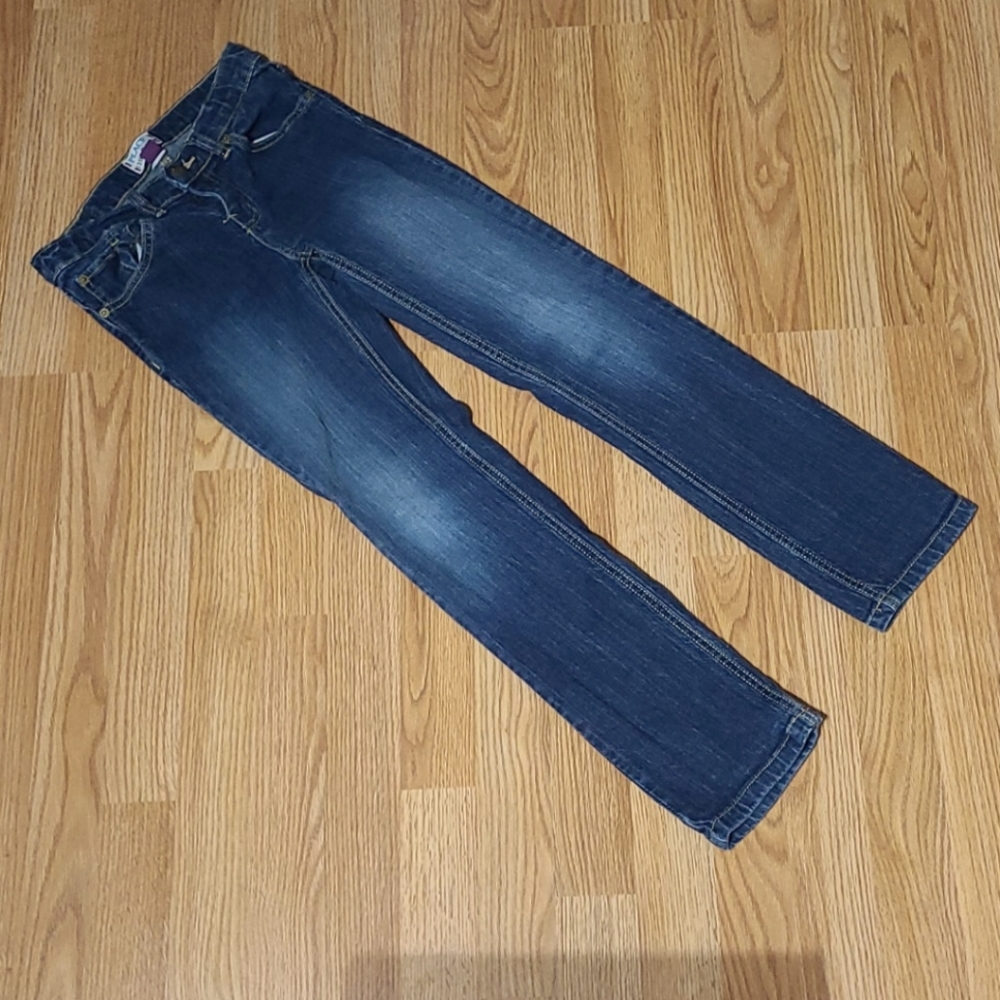 Children's Place Straigh Stretch Jeans Girls Sz 10 - Picture 1 of 4
